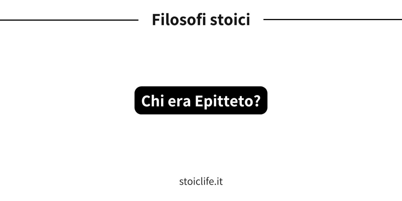 Chi era Epitteto?