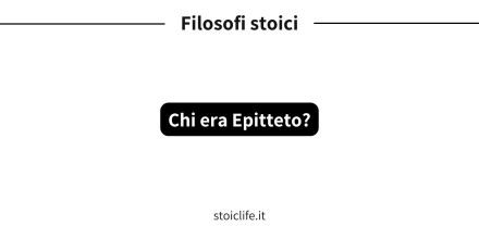 Chi era Epitteto?
