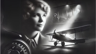 Amelia Earhart: Volare oltre i Confini con Resilienza Stoica