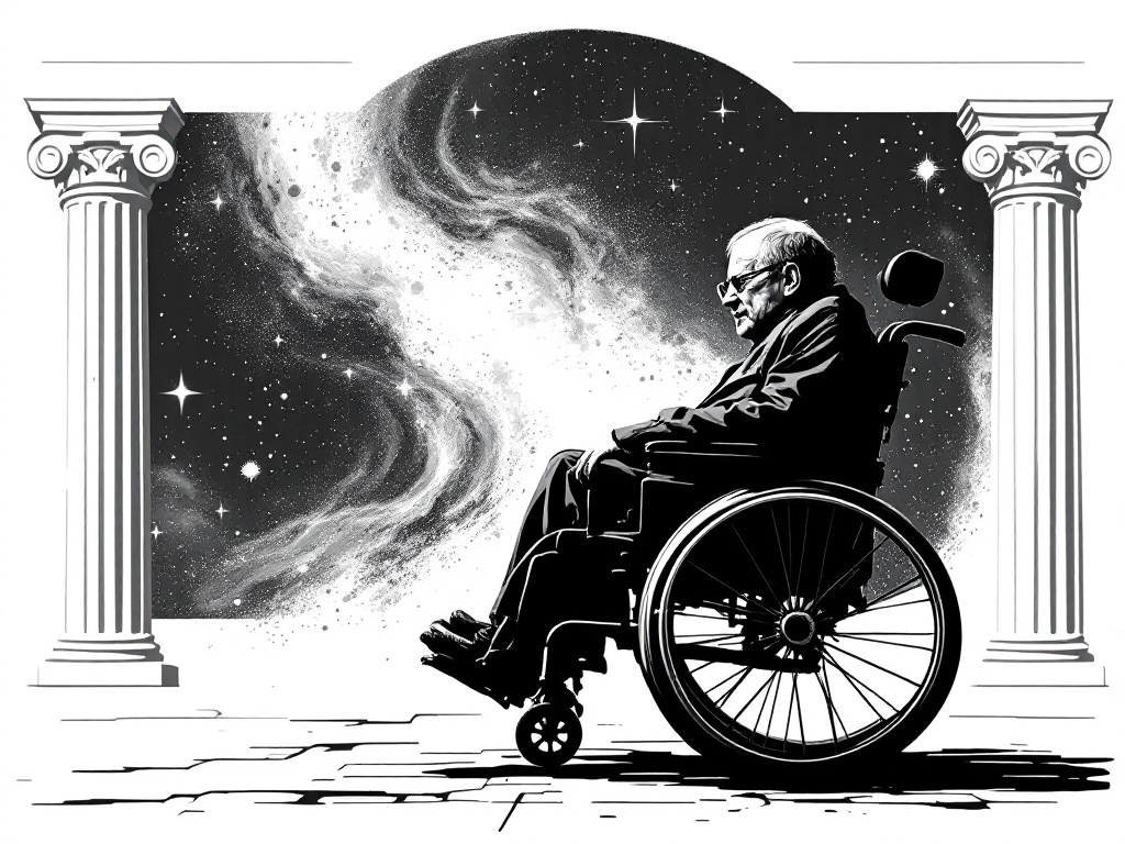 Stephen Hawking: Lo Stoicismo nella Ricerca dell’Universo