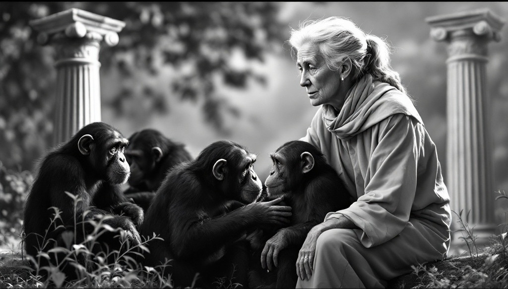Jane Goodall: Lo Stoicismo nella Conservazione della Natura