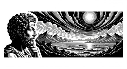 Sotto il Sole Eterno: Meditazioni sulla Natura e l’Impermanenza (Ispirato agli insegnamenti di Marco Aurelio)
