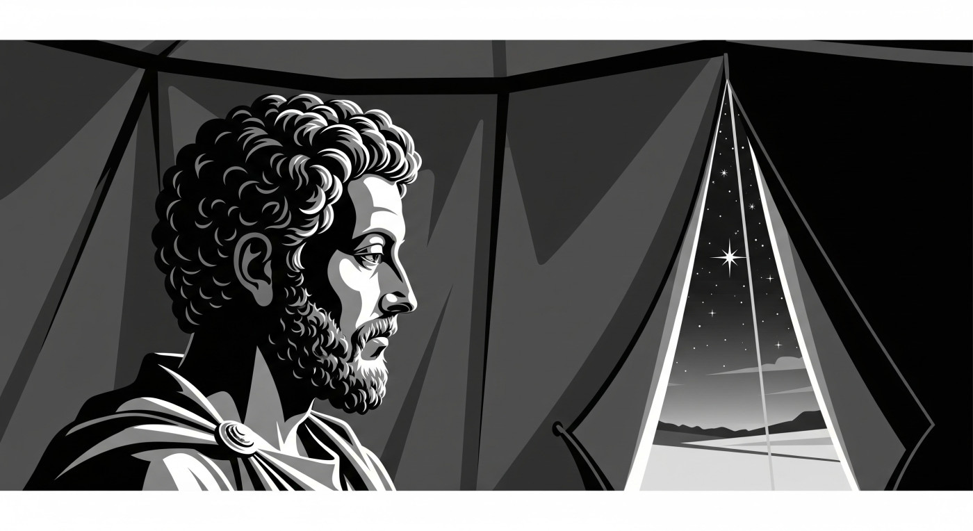 Silenzio Imperiale: Allenare la Serenità Interiore nella Solitudine Stoica